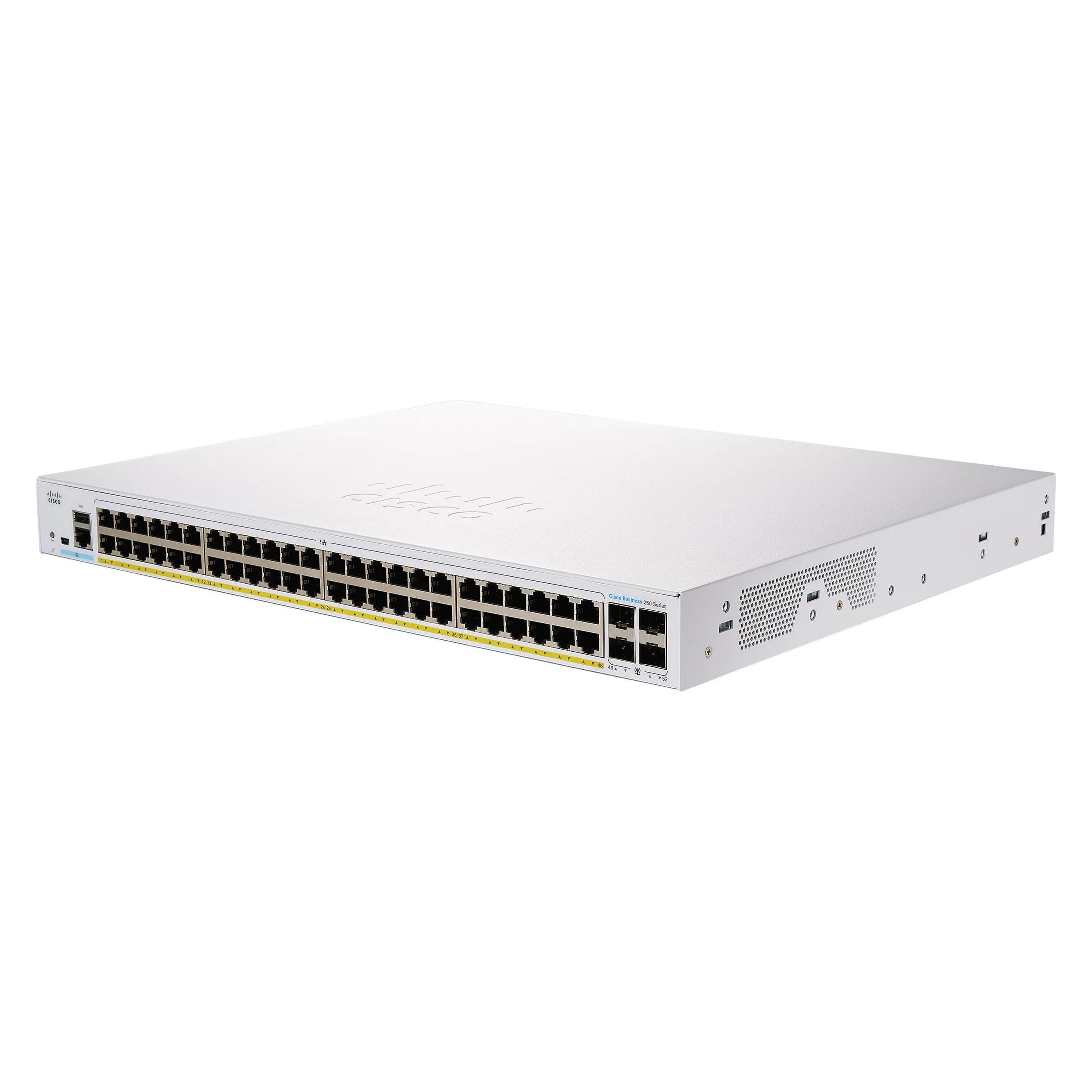 Cisco Business 250 Series CBS250-48P-4G (48 Ports) (CBS250-48P-4GEU-RF)
