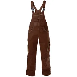 Magni, Arbeitshose, Format 4317784766661 – Fortis h-latzhose 24. Brown/beige. Gr. 110 (110)