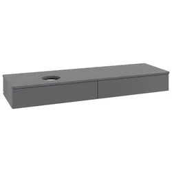Villeroy & Boch Antao Waschtischunterschrank 1600x190x500mm K15110GK mit Struktur FK/AP: GK/0