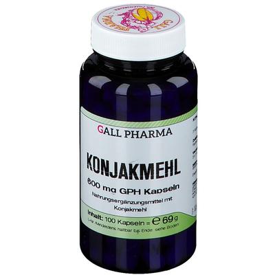 Konjakmehl 600 mg Kapseln 100 St