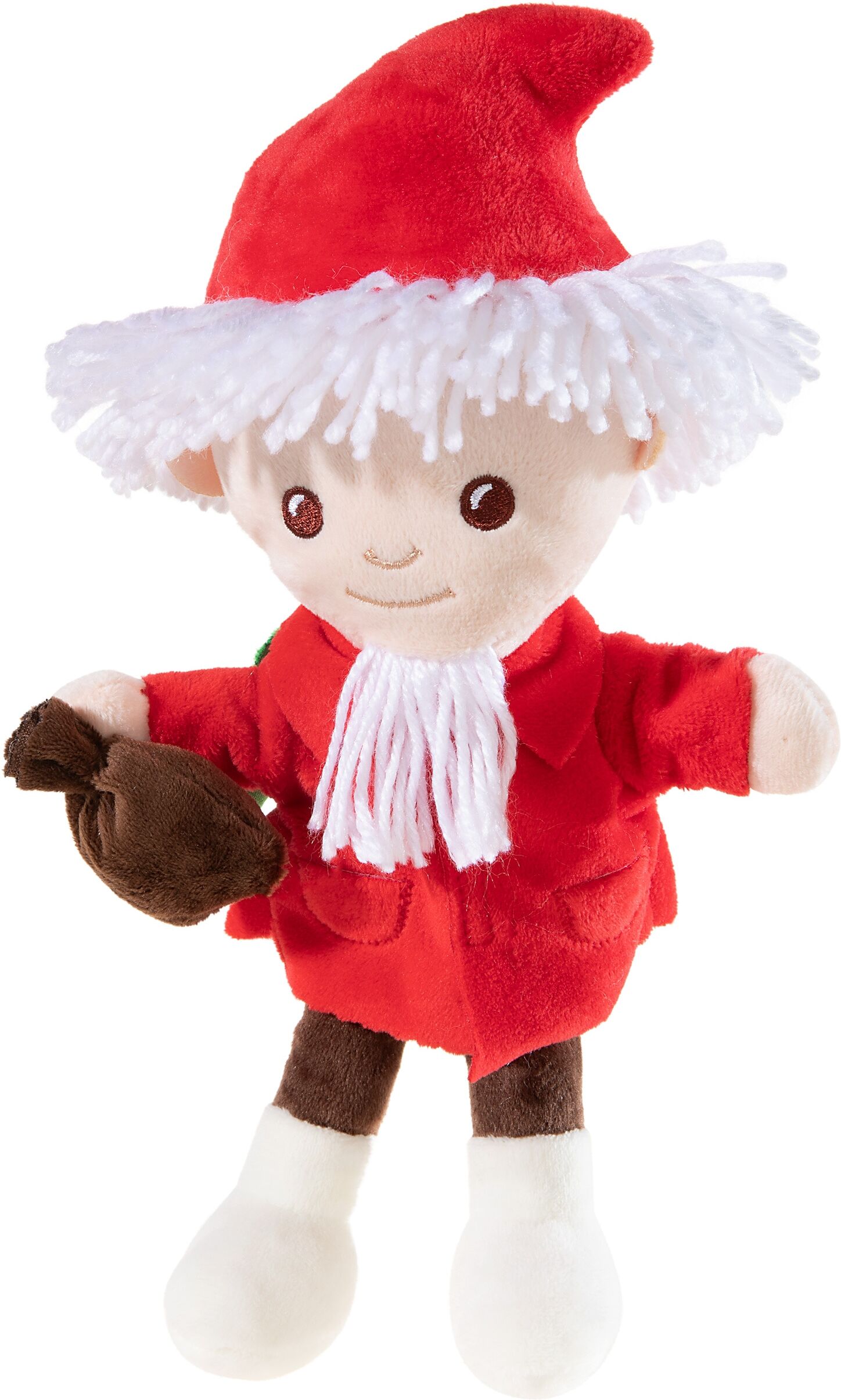 Plüschfigur HEUNEC "Sandmann GRS TigerKEY Edition 28 cm", rot (weiß), Plüschfiguren, KinderH:28cm, Polyester, Plüschfigur, mit NFC-Chip, H:28cm
