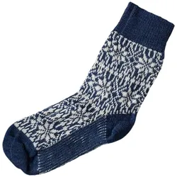 Norweger Sterne Socke - Marine/Natur 42-43