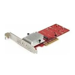 StarTech .com x8 Dual M.2 PCIe SSD Adapter, SSD + Festplatte Zubehör