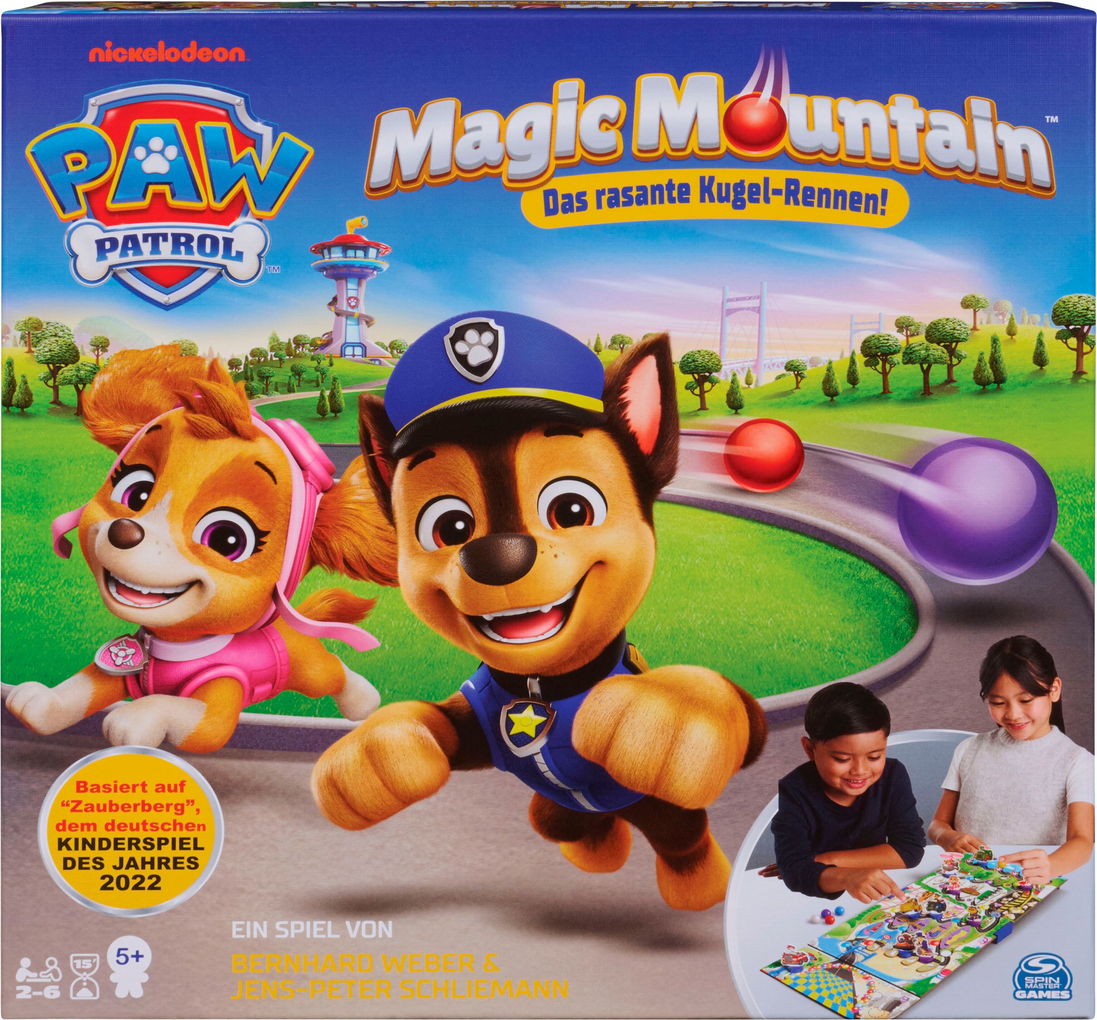 Spiel SPIN MASTER "PAW Patrol - Magic Mountain", bunt, Spiele, Kinder, Spiel