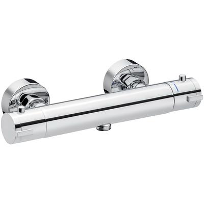 Brausethermostat CORNAT "Alan", silber, Messing, Armaturen, Messing, verchromt
