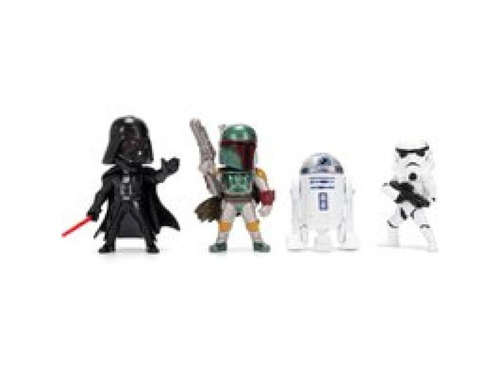 JADA Figurines Star Wars, lot de 4. (Vague 1)