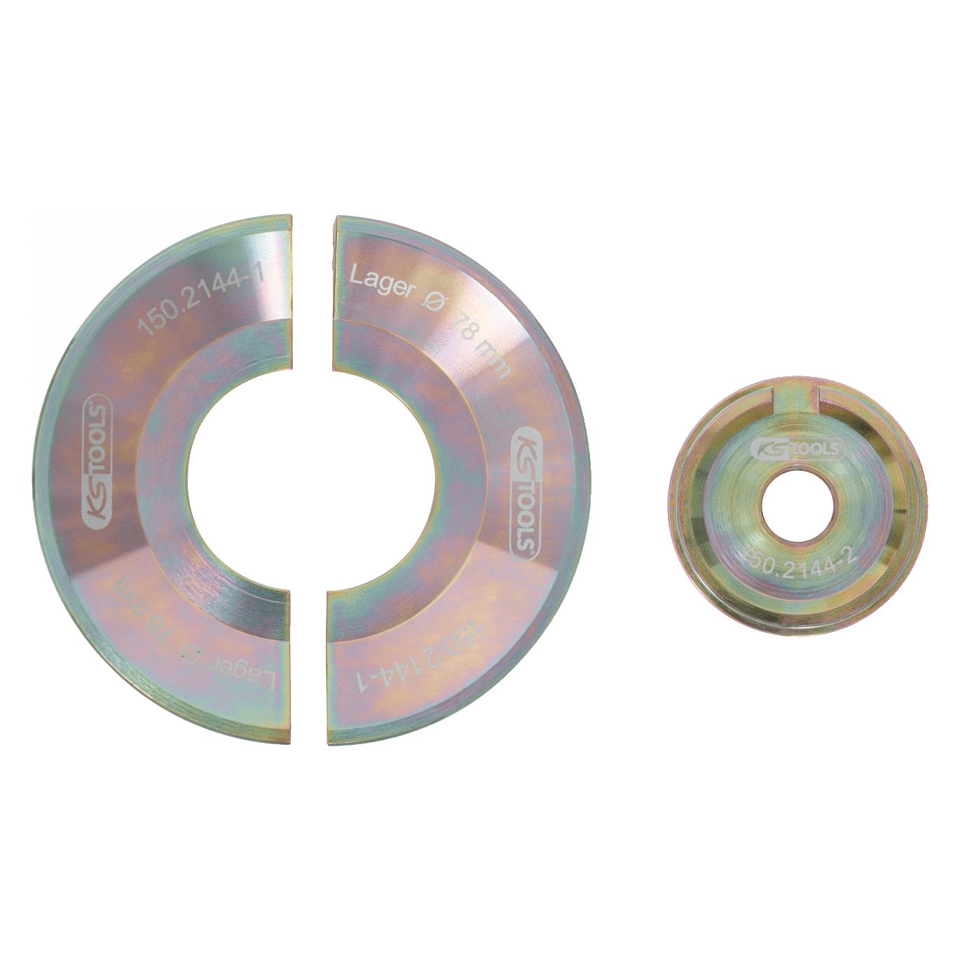 KS Tools Halbschalen-Satz, 3-tlg, Ford Focus/Volvo, Ø 78mm (150.2144)