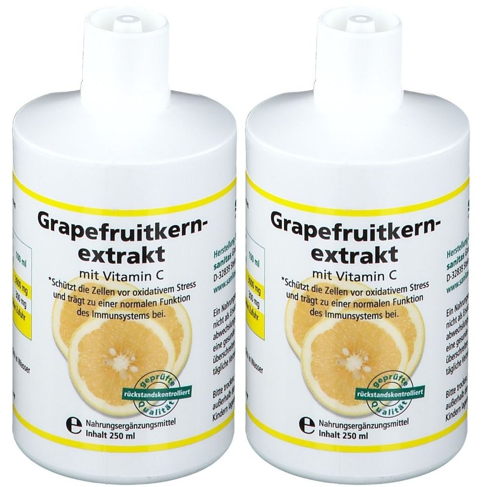 Grapefruit Kern Extrakt 2x 2x250 ml Lösung