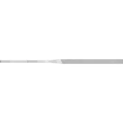 PFERD TOOLS Präzisions-Nadelfeile Flachstumpf, runde Kante 160mm Schweizer Hieb 2, mittel-fein - 12502083