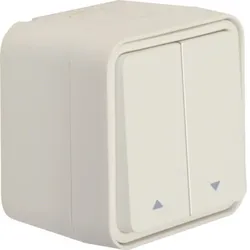 Hager Jalousie-Serienschalter WNC300B