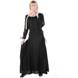 Metamorph Wikinger Schnürkleid schwarz (L)