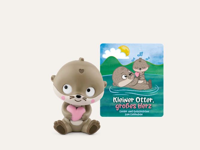 tonies 11003882 Kleiner Otter, großes Herz - Lieder und Geschichten zum Liebhaben (Mehrfarbig)