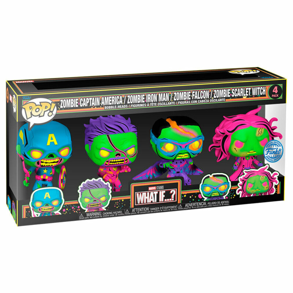 Funko Pop! Marvel What If...? Exclusieve figuurset van 4 stuks