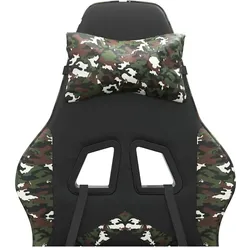 vidaXL Antoine (Mit Fussablage), Gaming Stuhl, Grün