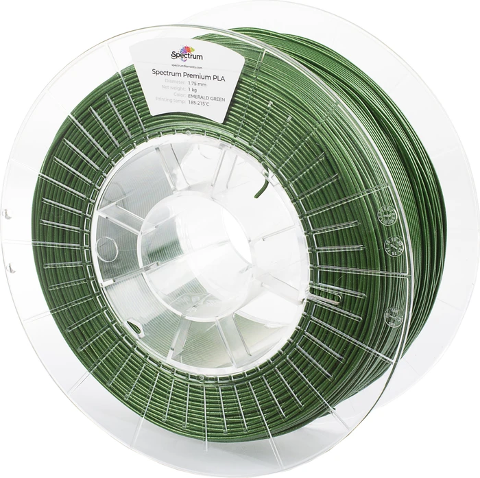 Filament Spectrum PLA Glitter 1.75mm Emerald Green 1Kg