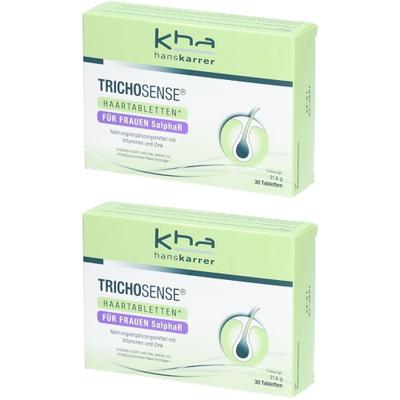 Trichosense Haartabletten für Frauen 5alphaR 2x 2x30 St Tabletten