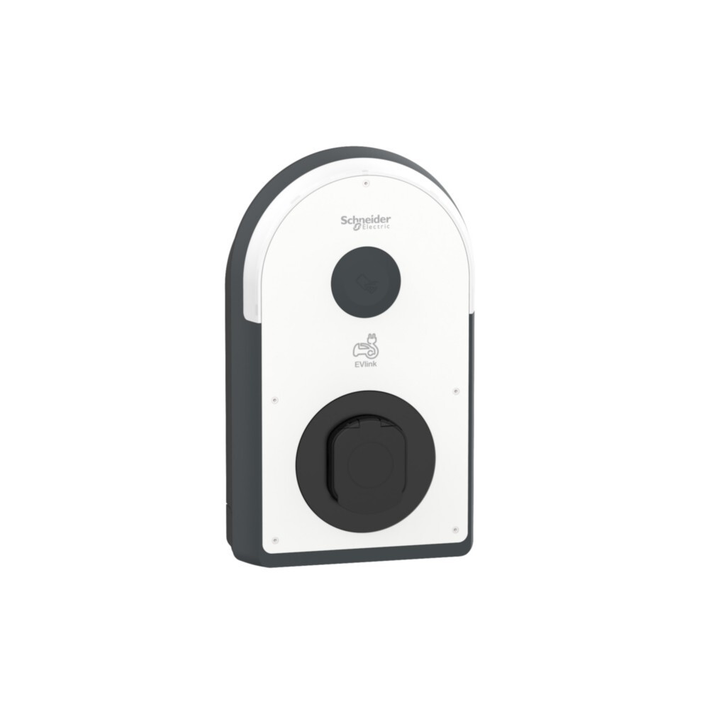 Schneider Electric EVB3S22N4B, Schwarz, Weiß, Wand, IP55, 1 Stück(e), EV Ready CE, AC