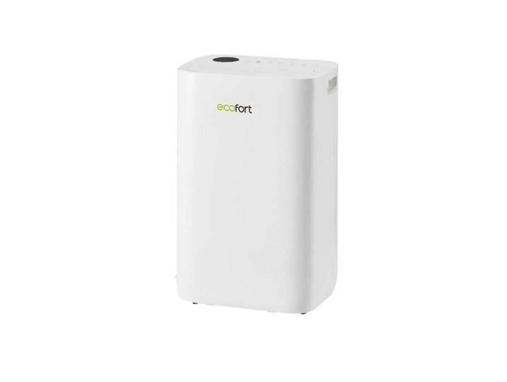 Luftentfeuchter Ecofort ecoQ DryAir 20L Complete 50 m² , weiss (weiß), B:37,8cm H:58cm T:27,3cm, Luftentfeuchter, Luftentfeuchter