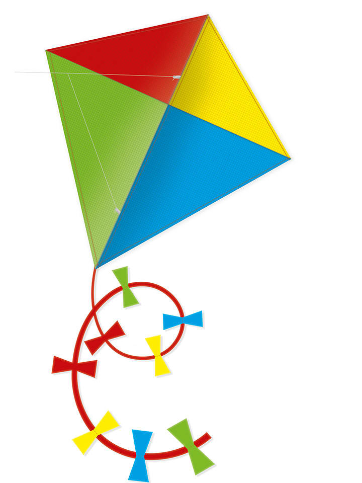 Günther Drache "QUADRO'' - (L)108 x (B)46 cm - onesize