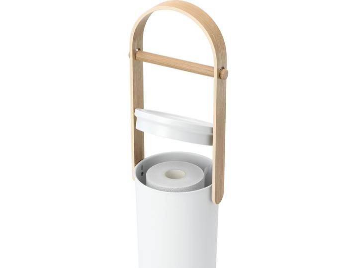 Toilettenpapierhalter Umbra Bellwood Nature/Weiss - Farbe: Nature, Weiss - Material: Polypropylen (PP) - Toilettenpapierhalter