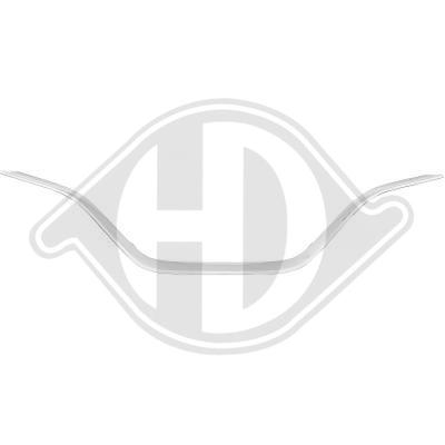 DIEDERICHS Zier-/Schutzleiste, Kühlergitter 4446042 für RENAULT