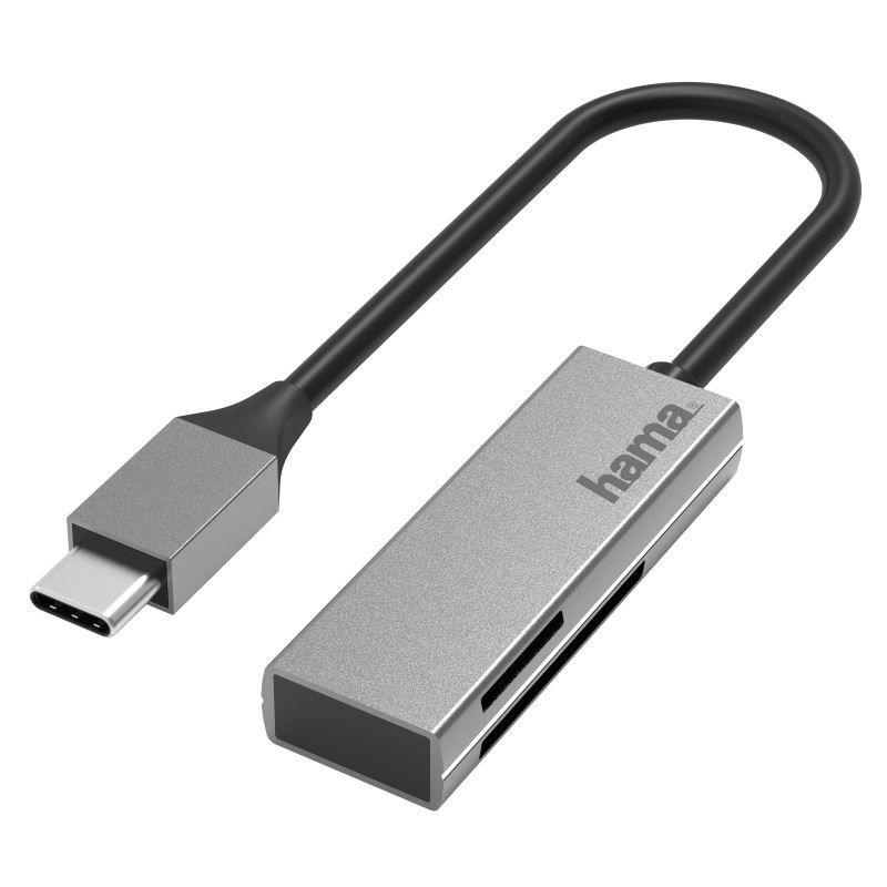 Hama HAMA SD-Kartenleser 00200131 / USB-C Silber