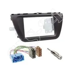 Suzuki SX4 S-Cross (JY) Autoradio Doppel-DIN Einbaurahmen Radioblende+Adapter...