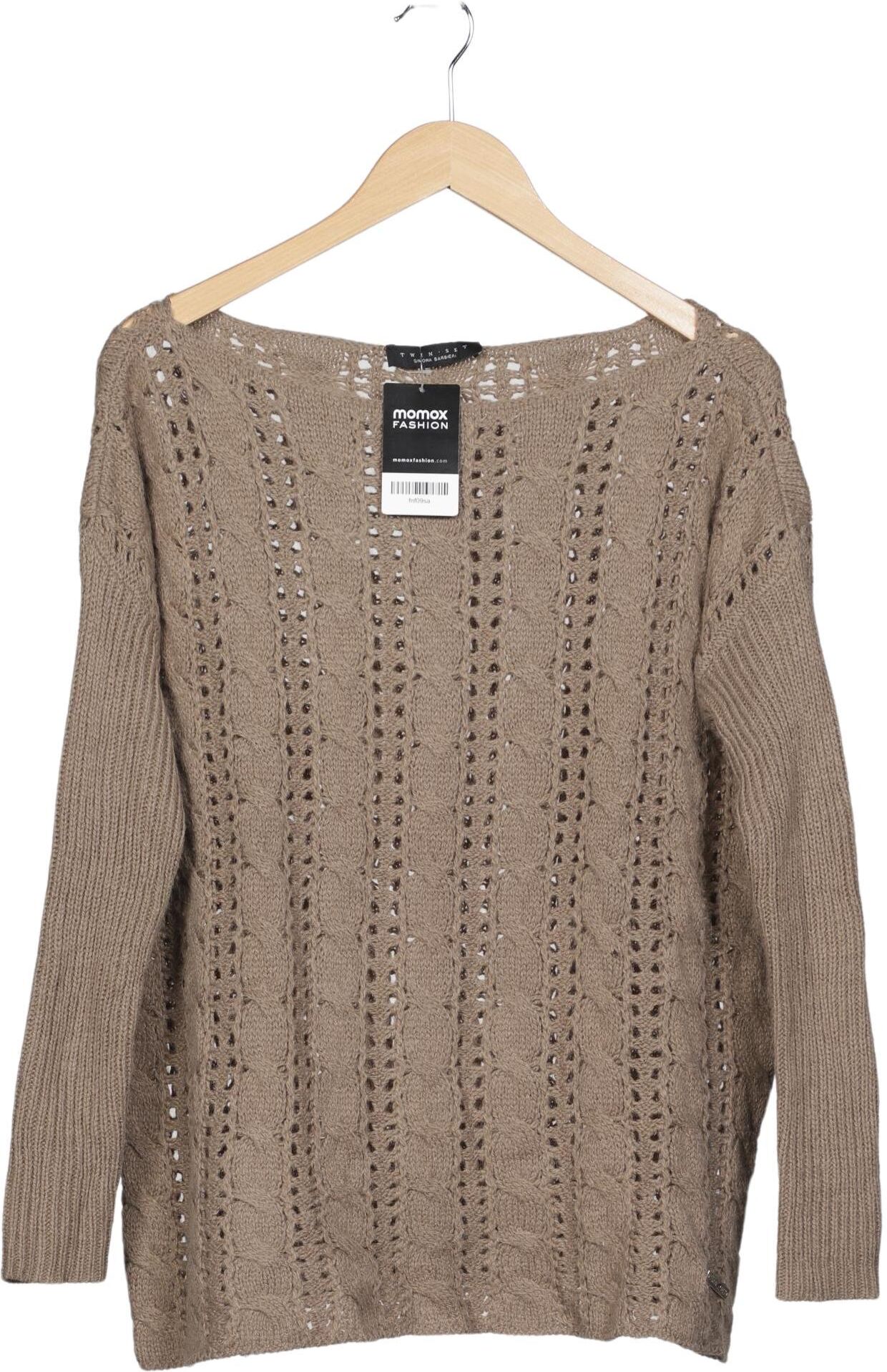 Twinset Damen Pullover, Beige, Gr. XS, Alpaka / Synthetik / Wolle - Second Hand
