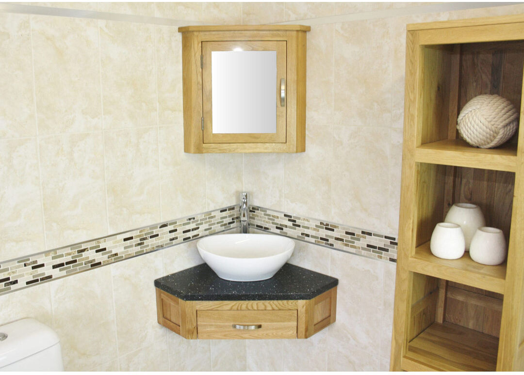 Belfry Bathroom Crank 550 mm Single Vanity with Vessel Basin Black Quartz 550mm W