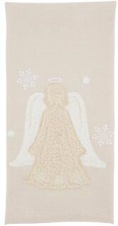Saro Lifestyle Winged Angel Guest Towel