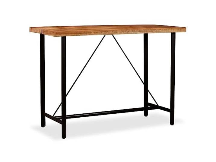vidaXL Akazie Massiv Bartisch 150x70x107cm Stehtisch Bistrotisch Tresentisch
