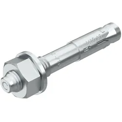 OBO 3498414 Bolzenanker BZ reduzierte Verankerungstiefe M12x85mm Stahl galvanisch verzinkt BZ 12-10/85 s  - 25 Stück