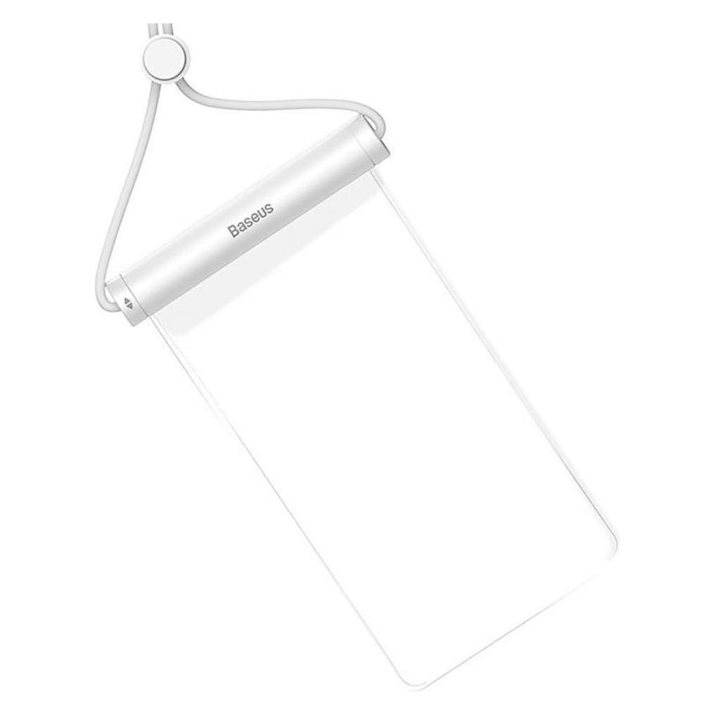 Baseus Waterproof phone case AquaGlide with Cylindrical Slide Lock (white) (Universal) (P60263701213-00)