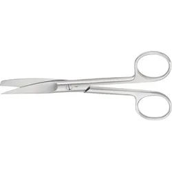 chir. Schere, gebogen, spitz/stumpf, 14,5 cm