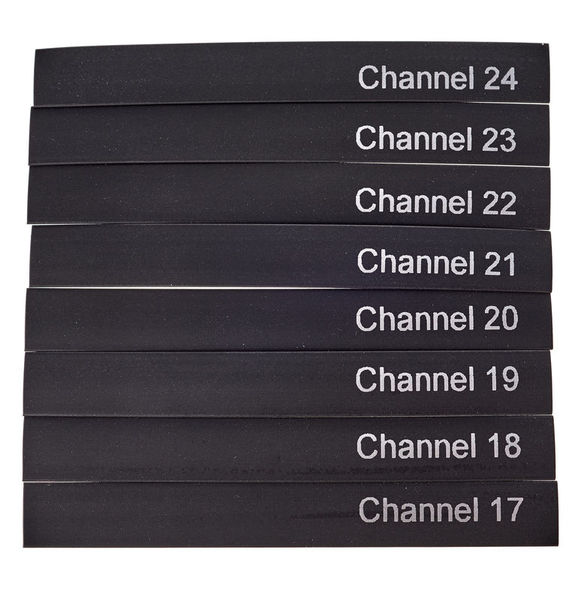 Sommer Cable Shrinktube Set 17-24 Black
