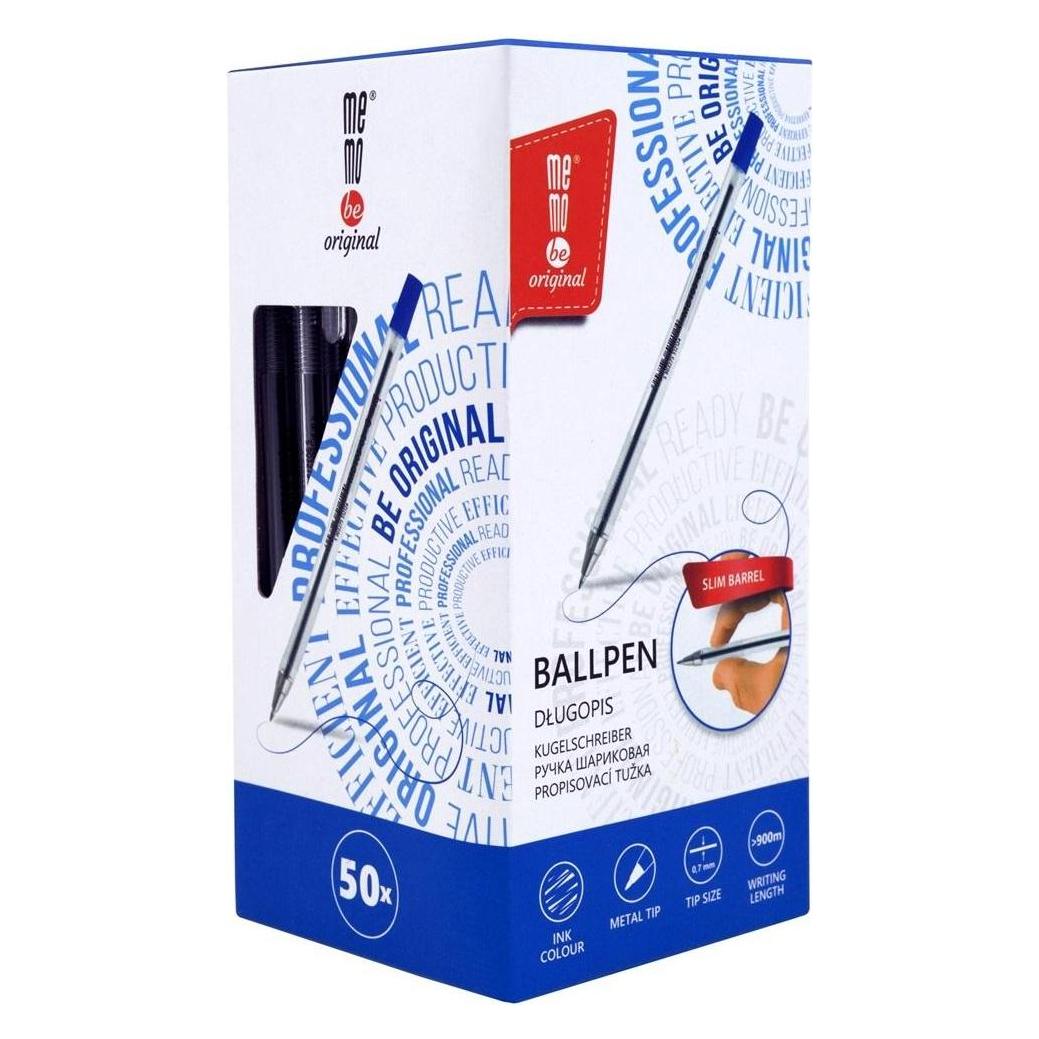 Memobe Bürostift 0,7 mm blau (50 Stück) (50x) (48985739)