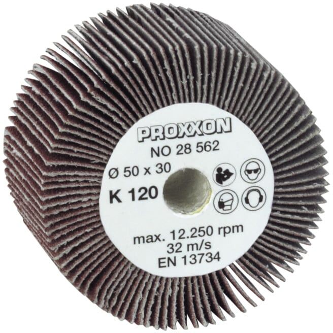 Proxxon Rouleau de polissage pour ponceuse à rouleaux WAS/E et WAS/A, grain 240 (28563)