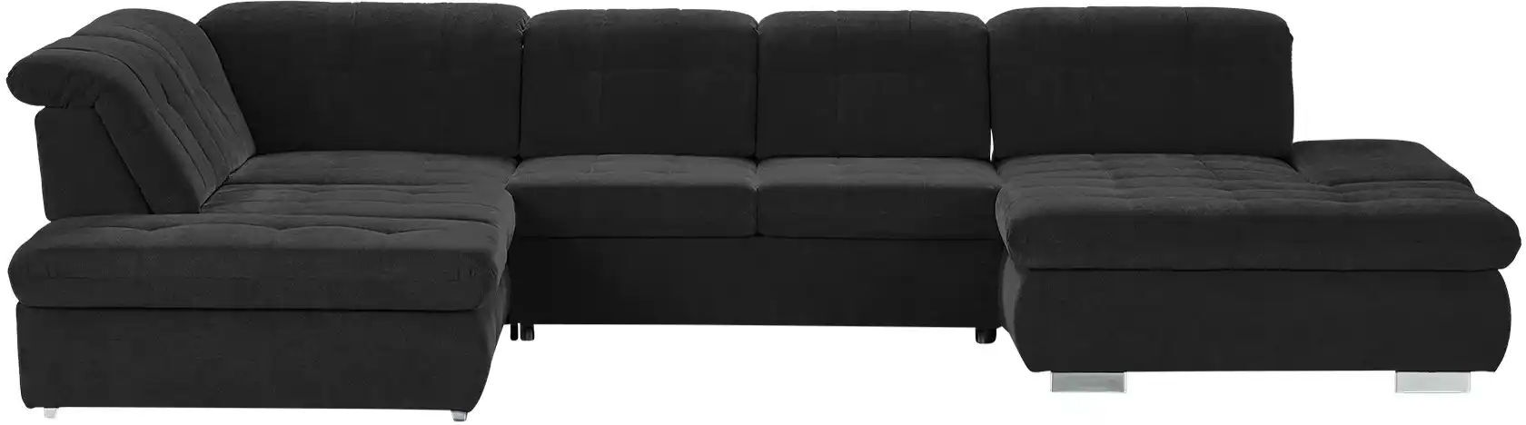 Lounge Collection Wohnlandschaft mit verschiedenen Funktionen Spencer ¦ schwarz