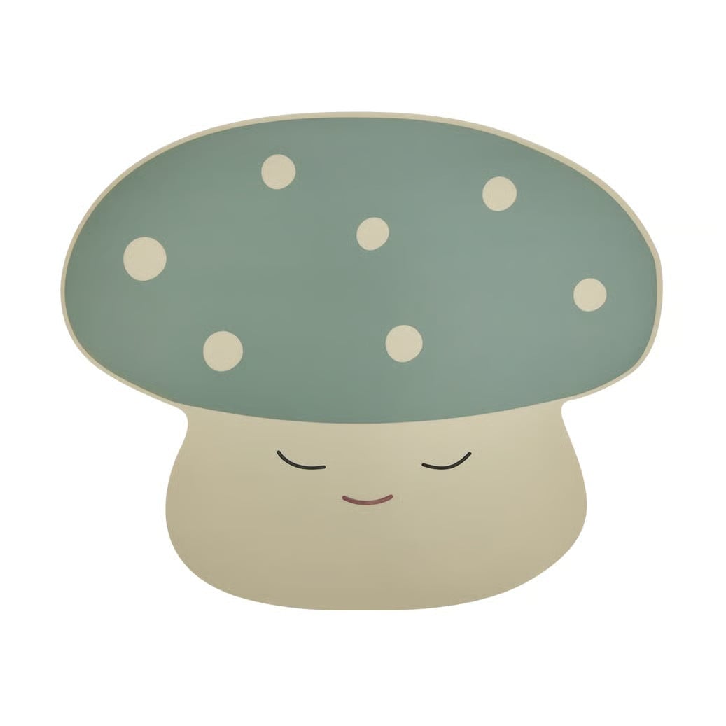 OYOY Mushroom placemat Offwhite-Pale green