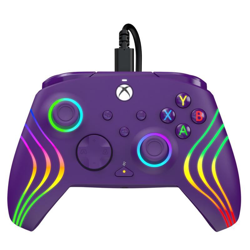 PDP Controller Afterglow Wave paars voor Xbox Series X