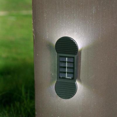 United Solar Powered Garden Wall Light Colorful Waterproof Solar Wall Light Outdoor With LED white Light