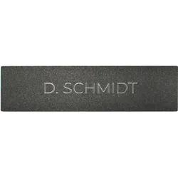 DoorBird D21x Namensschild für eine Ruftaste, individuelle Gravur – DB 703