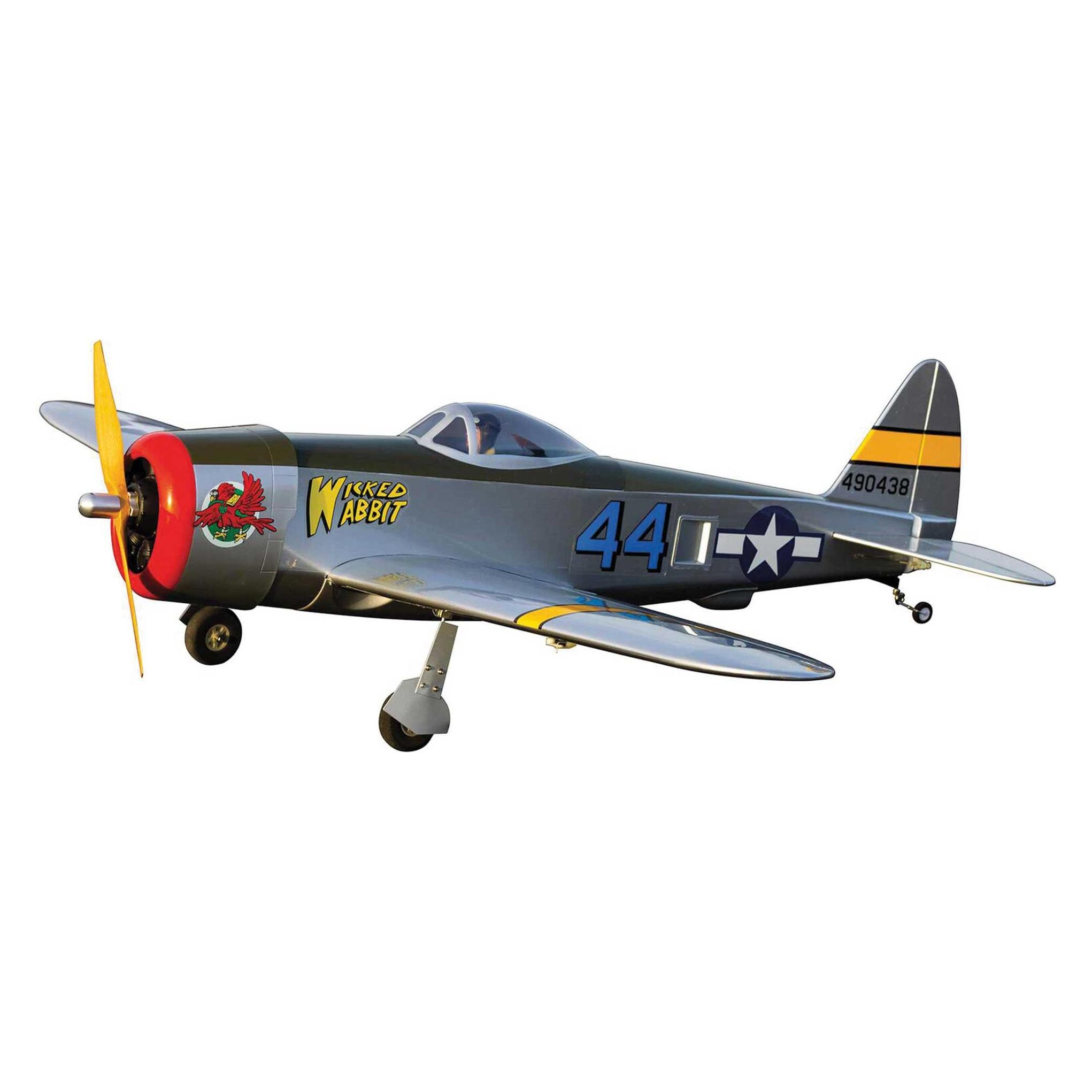 Hangar 9 P-47 Thunderbolt 1435mm Elektromotor PNP (HAN3380)