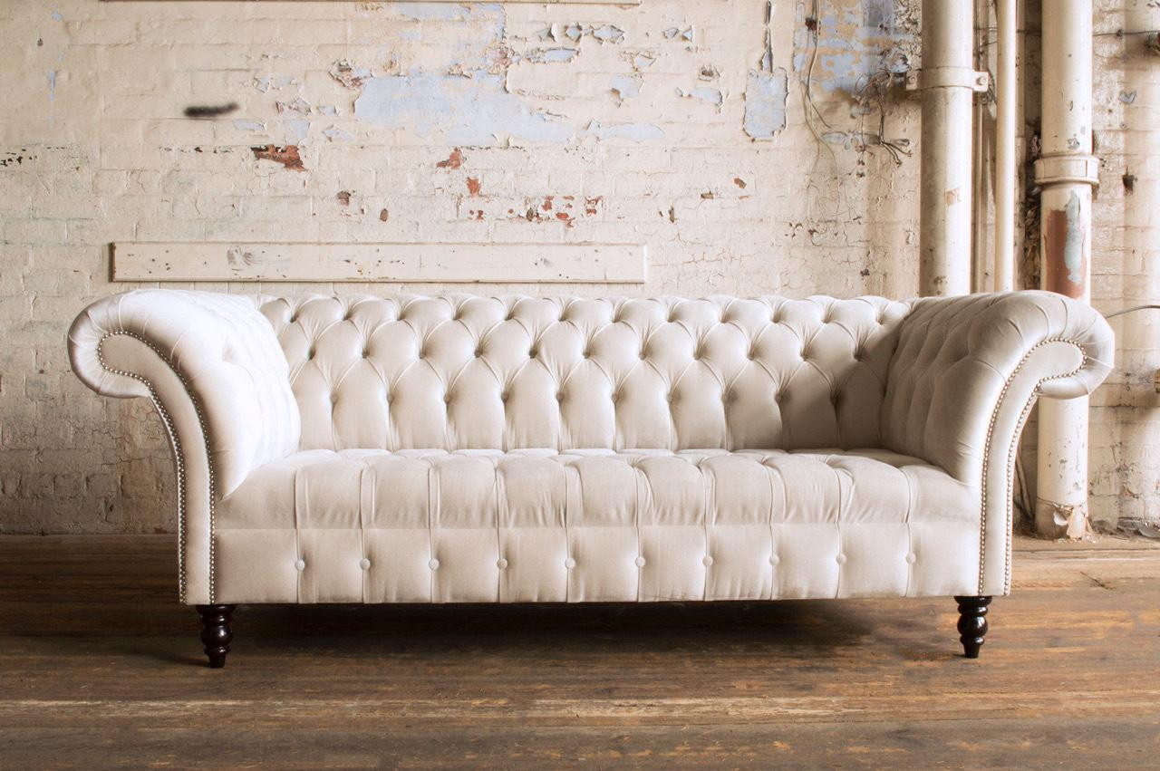 Chesterfield Luxus Design Sofa Leder 101