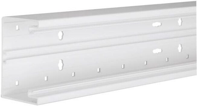 Tehalit Partie inférieure de goulotte de parapet pour BRH 65x100mm vw BRH6510019016 ; hager (5214876)