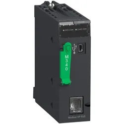 Schneider Electric BMXP342000 Modicon M340 CPU-Modul, max. 1024 digitale + 256 analoge E/A, Modbus