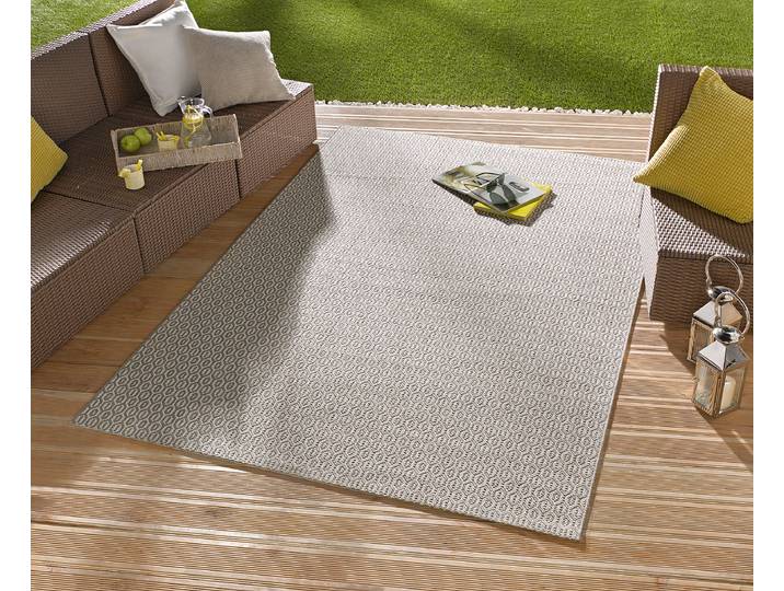 Tapis intérieur / extérieur Coin Beige/Beige polypropylène 240 x 0 x 330cm