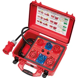 BENNING MA 4 - Messadapter für Gerätetester, Prüfkoffer, CEE 16 A / 32 A