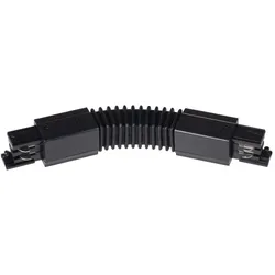 Kanlux Flexverbinder "TEAR N CON-I FLEX B" für "TEAR 3-Phasen-Stromschiene" Schwarz