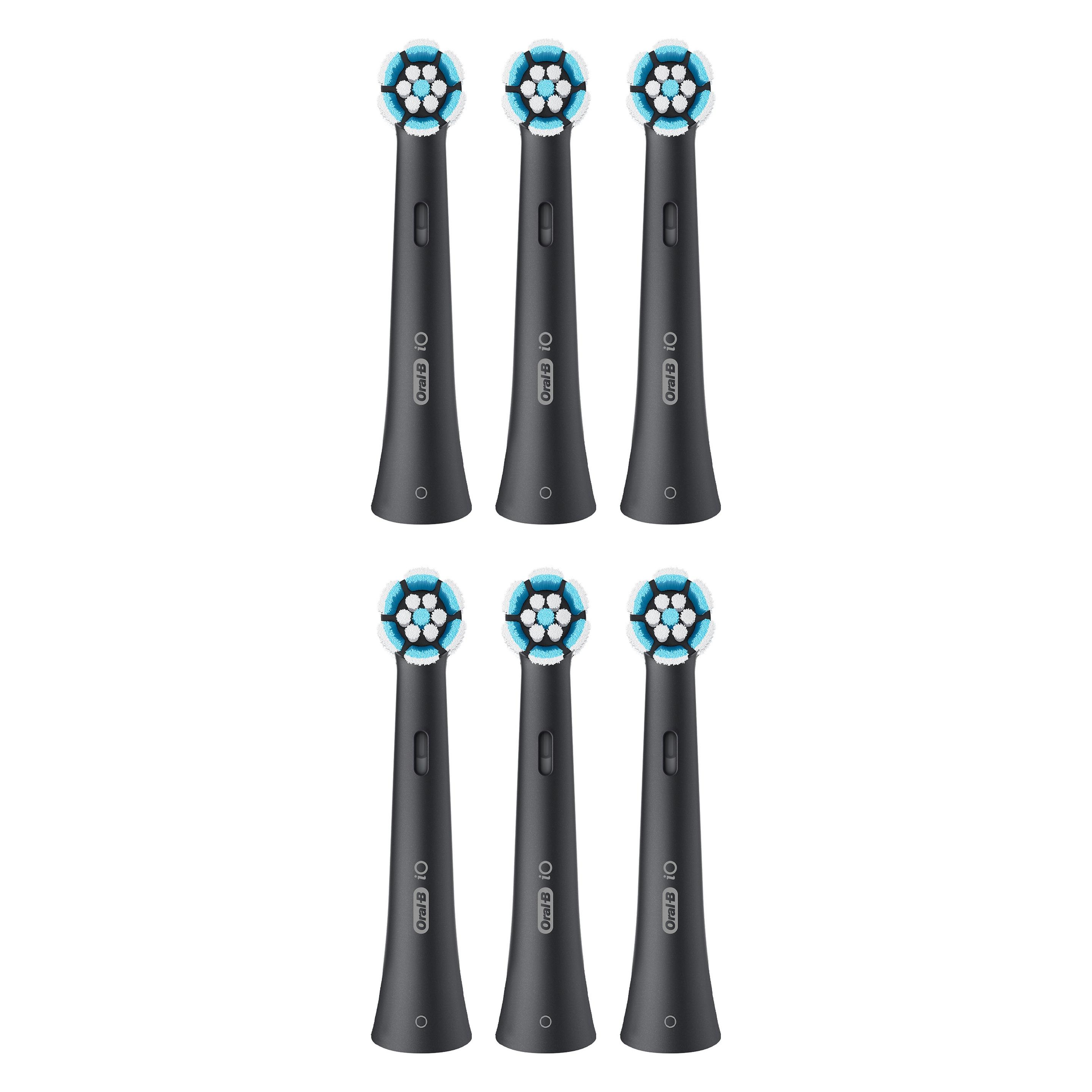 Oral-B iO Sanfte Reinigung Schwarz 6er FFU Aufsteckbürsten (6x) (8006530498456)